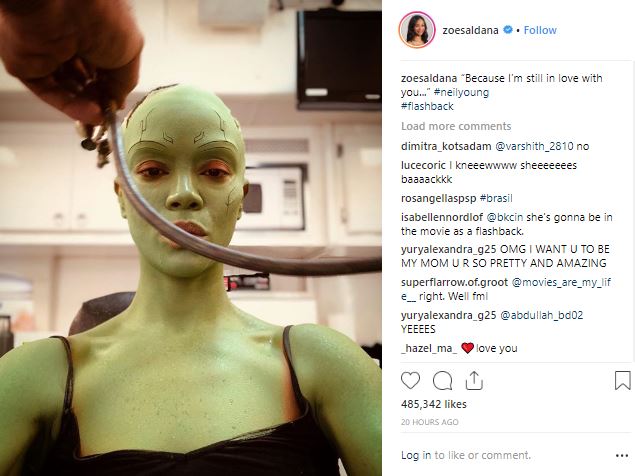 Avengers 4 Reshoots Gamora