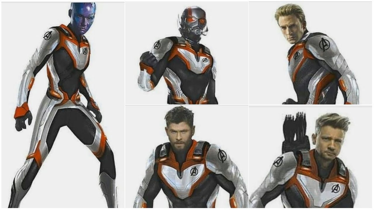 Quantum Realm Avengers Suits New White Suits