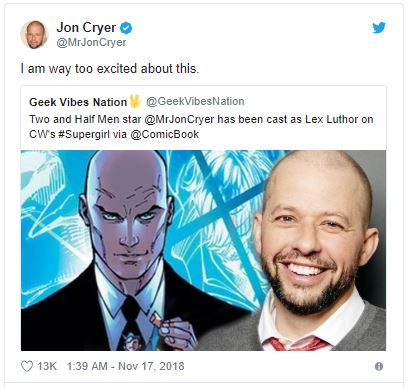 Supergirl Lex Luthor Jon Cryer