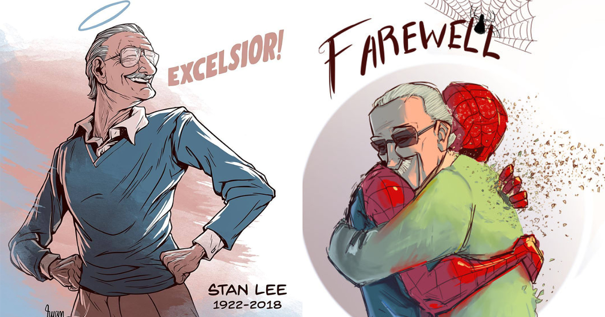 Stan Lee Tribute Fan Arts