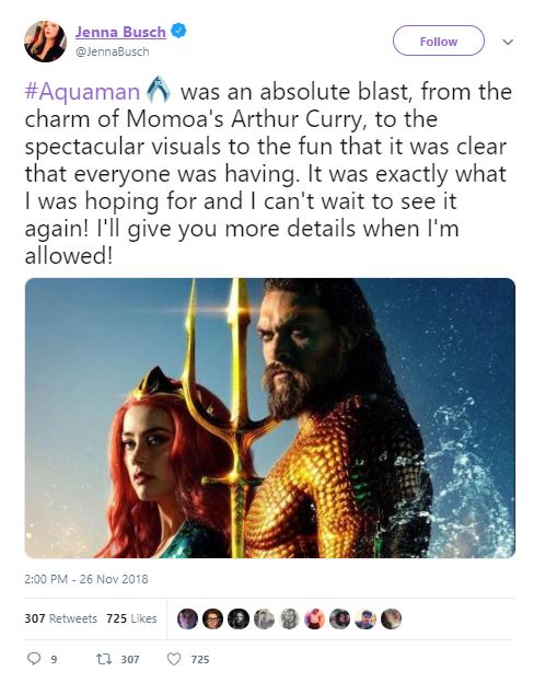 Aquaman Reactions DCEU