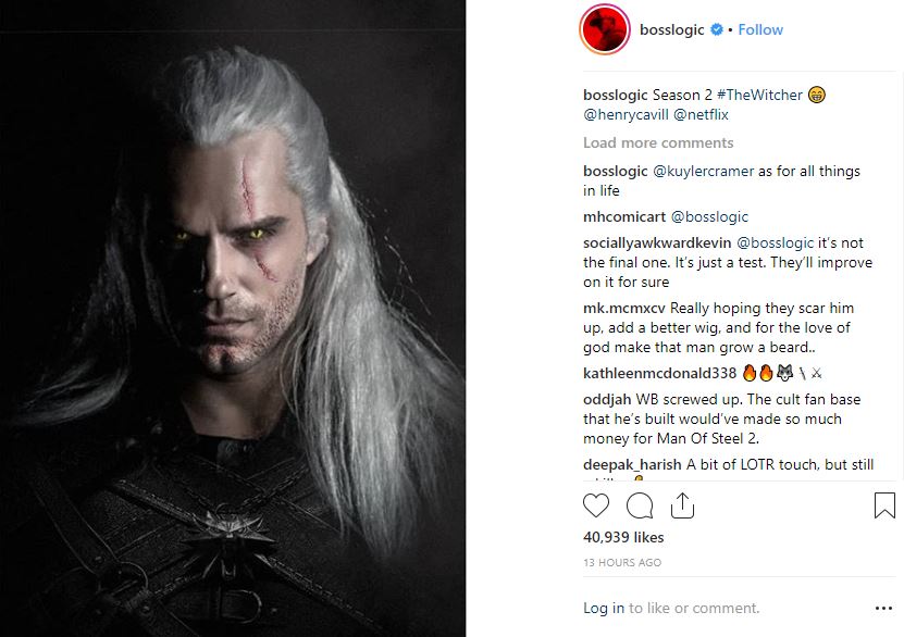 The Witcher Teaser Netflix Henry Cavill Geralt