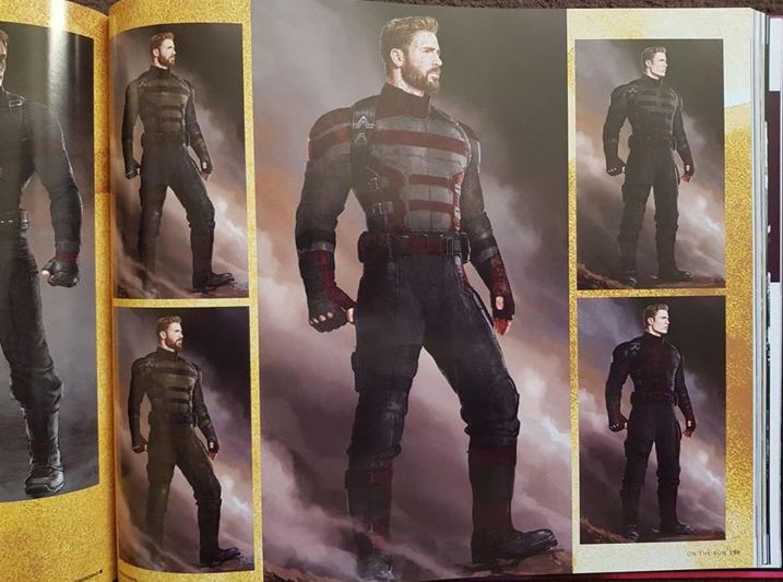 Captain America Costume Avengers: Infinity War