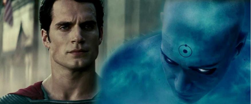 Justice League V Watchmen Doctor Manhattan