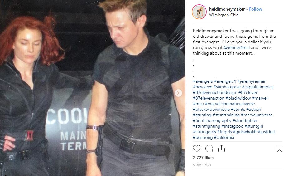 Hawkeye Jeremy Renner Avengers