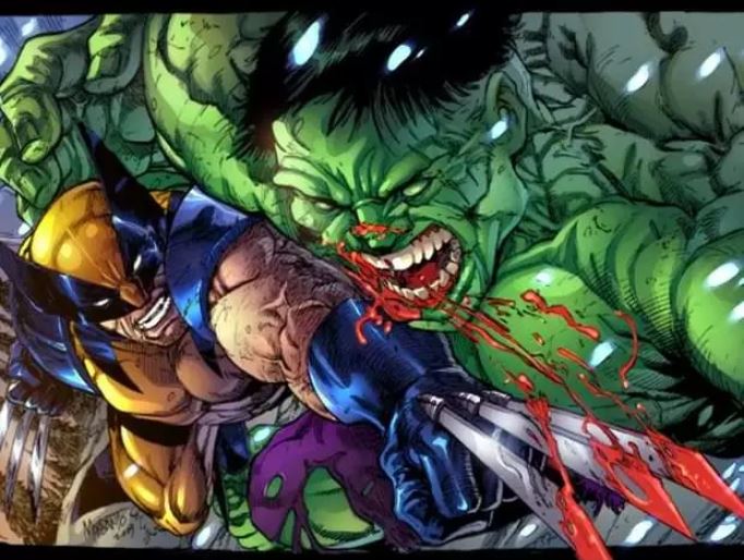 Wolverine Hulk Thor Marvel Comics