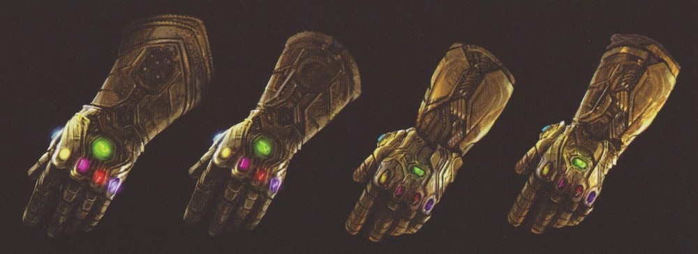 Avengers: Infinity War Concept Art Infinity Gauntlet