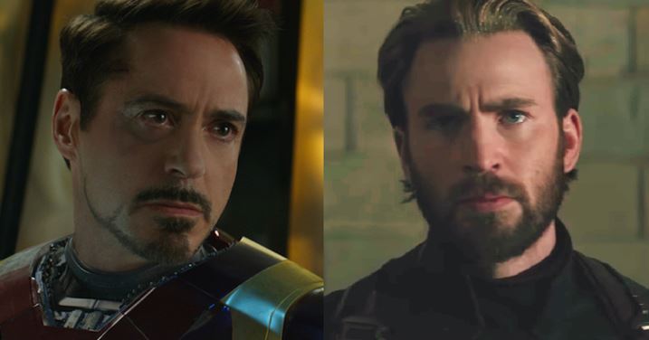 Infinity War Tony Stark Steve Rogers