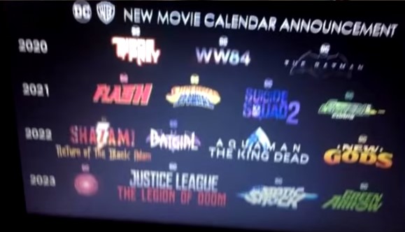 DCEU Slate