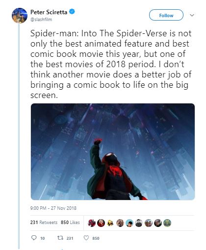 Spider-Man: Into The Spider-Verse