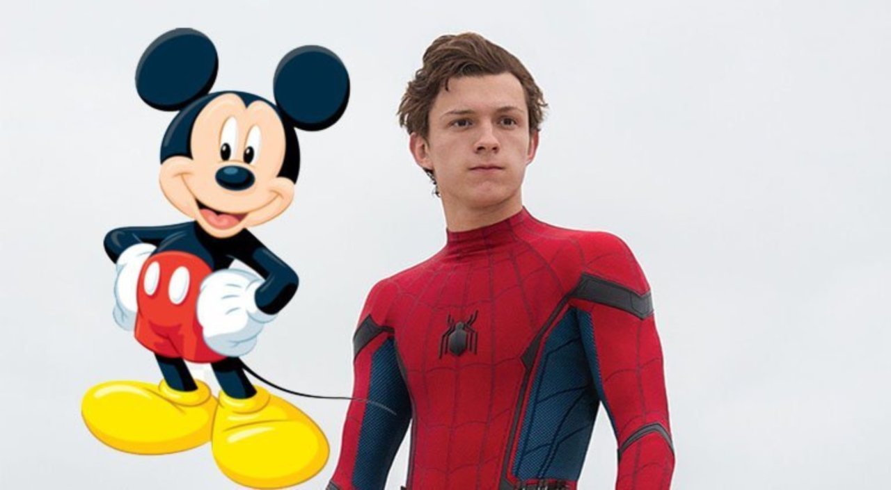 Spider-Man Tom Holland Mickey Mouse