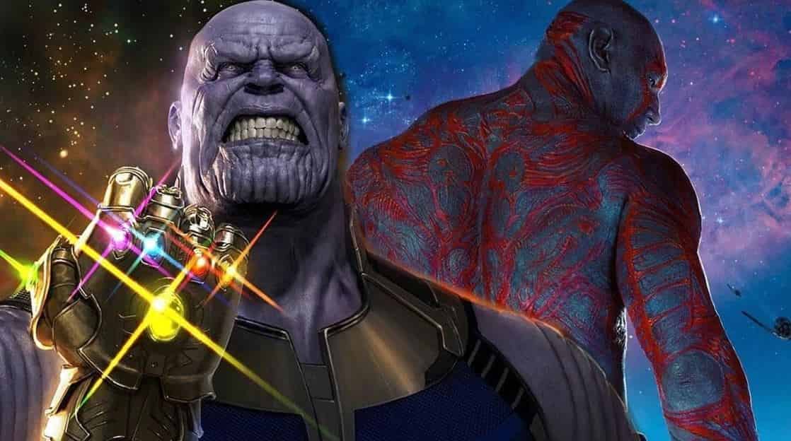 Avengers: Infinity War Concept Art Thanos Drax