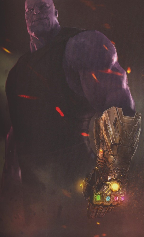 Avengers: Infinity War Concept Art Infinity Gauntlet