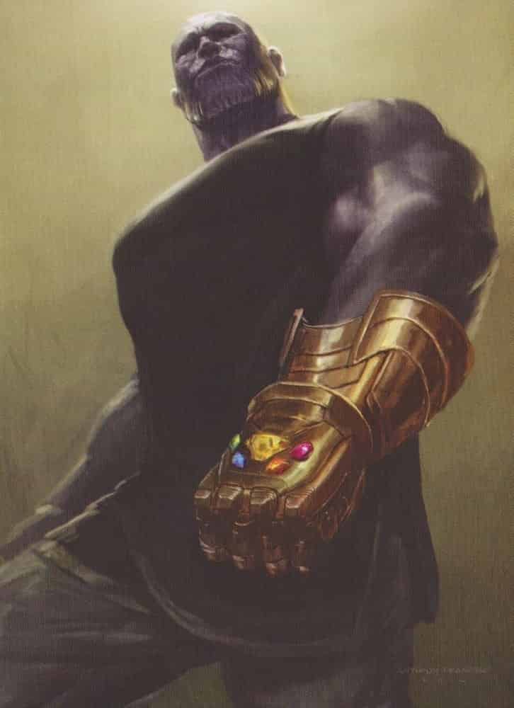 Avengers: Infinity War Concept Art Infinity Gauntlet