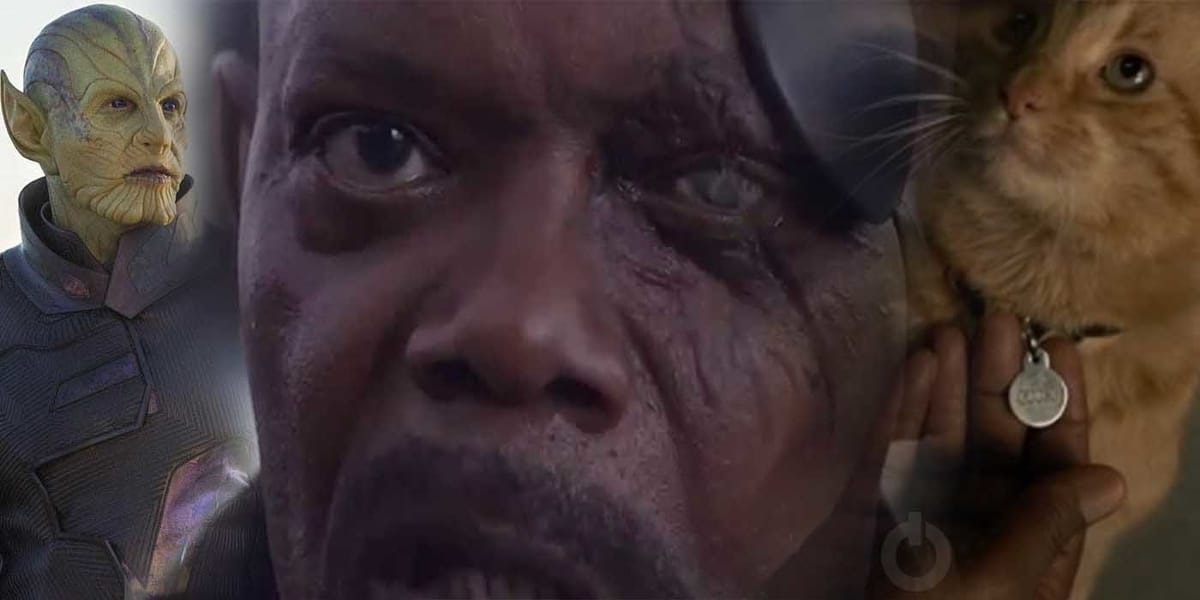 Captain Marvel Theory Nick Fury's Eye