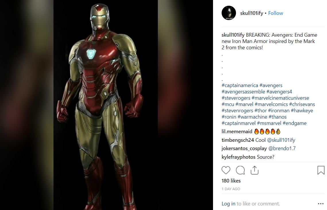 Avengers Endgame Concept Art Iron Man