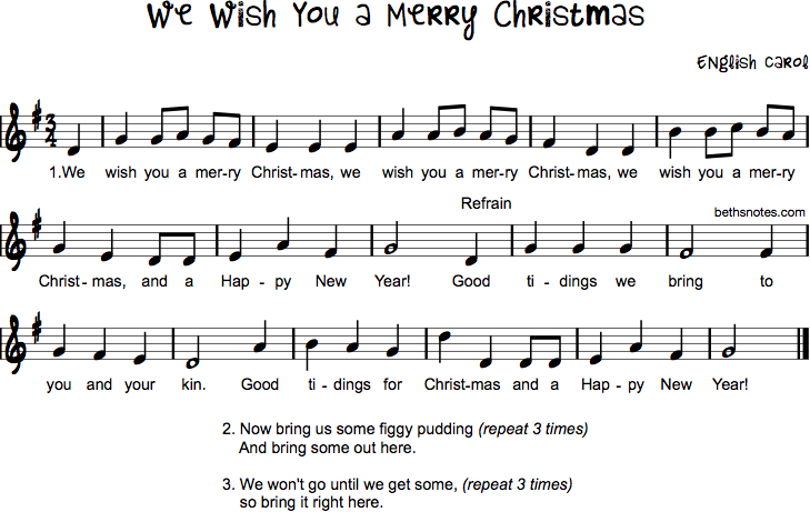 We Wish You A Merry Christmas Song Download