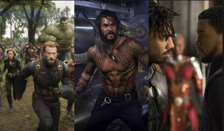 Aquaman Avengers: Infinity War Black Panther Deadpool