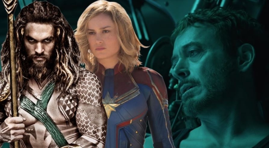 Avengers: Endgame Trailer Aquaman Captain Marvel