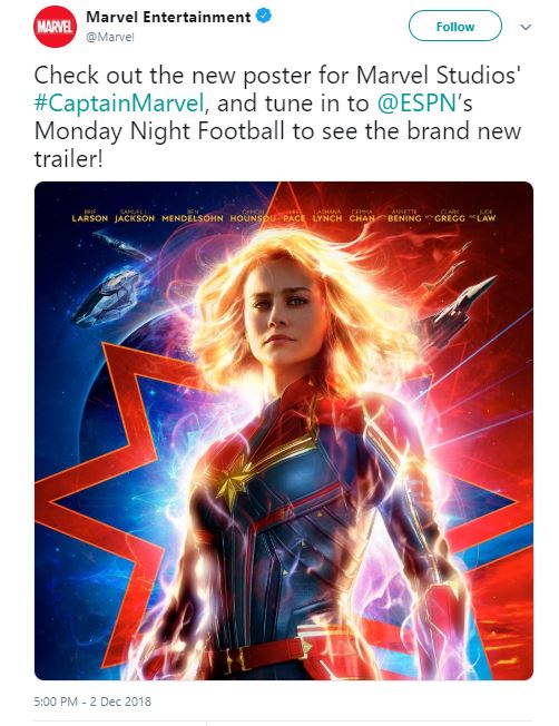 Captain Marvel Poster