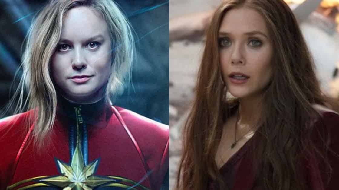 Captain Marvel VS Scarlet Witch