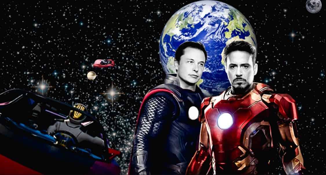 Tony Stark Elon Musk Marvel NASA