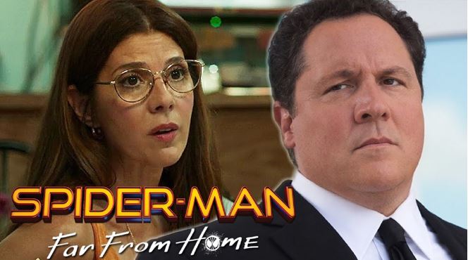 Spider-Man: Far From Home Trailer Aunt May Happy Hogan
