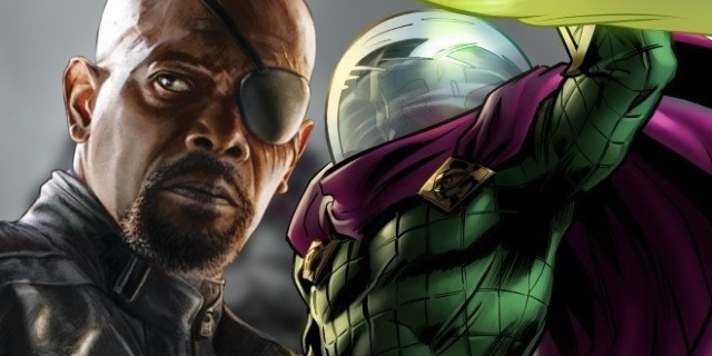 Spider-Man: Far From Home Mysterio Nick Fury