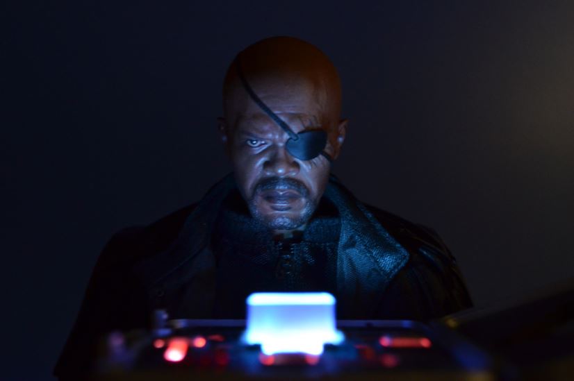 Captain Marvel Nick Fury