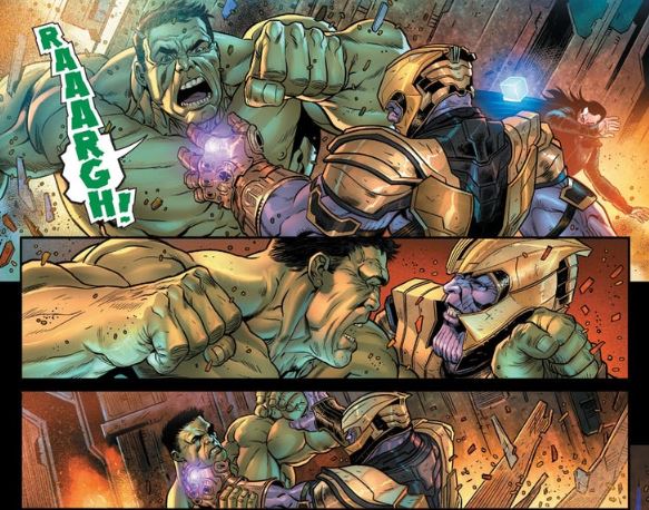 Avengers 4 Prelude Comic Hulk Thanos Russo Bros