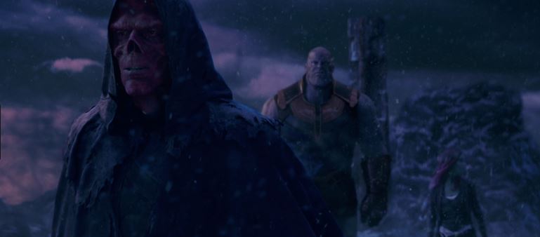 Avengers: Infinity War Concept Art Red Skull Gollum