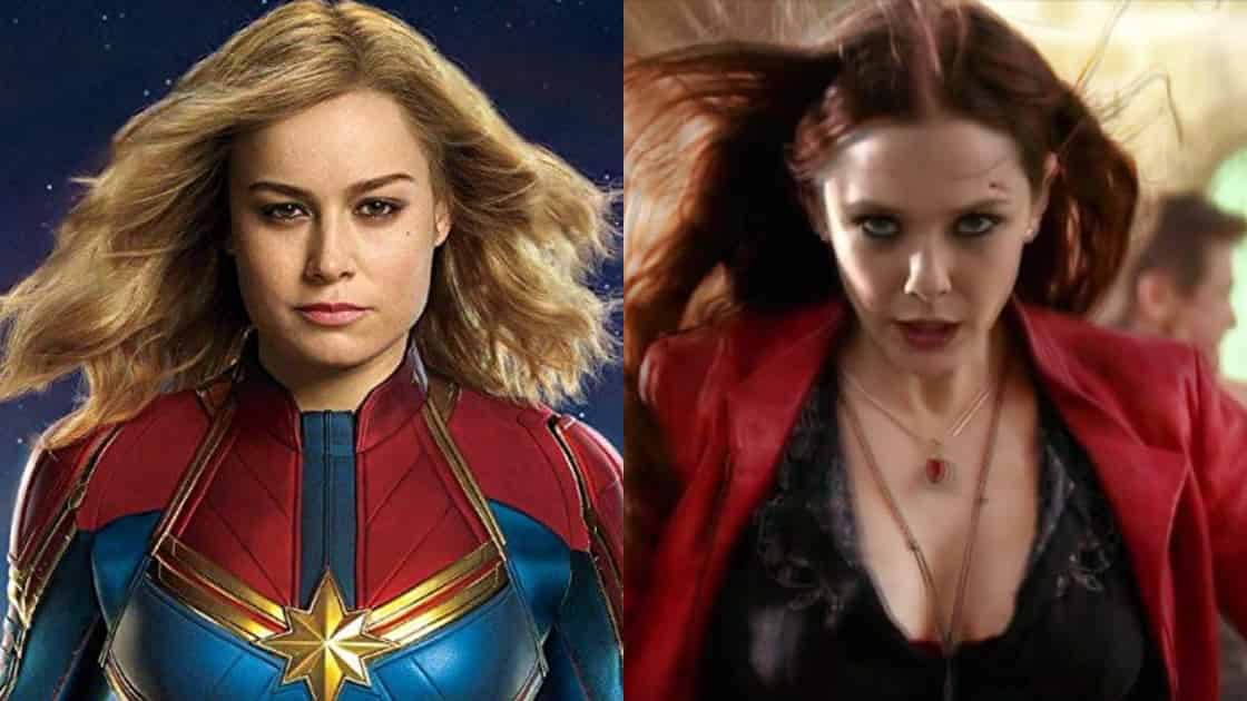 Captain Marvel VS Scarlet Witch