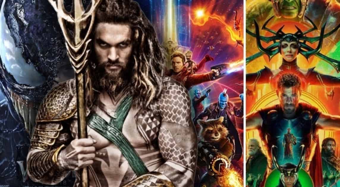 Aquaman Box Office Venom Thor: Ragnarok Guardians of The Galaxy Vol. 2