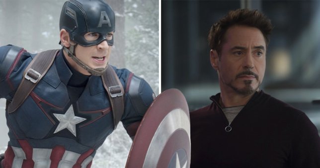 Robert Downey Jr. Chris Evans MCU
