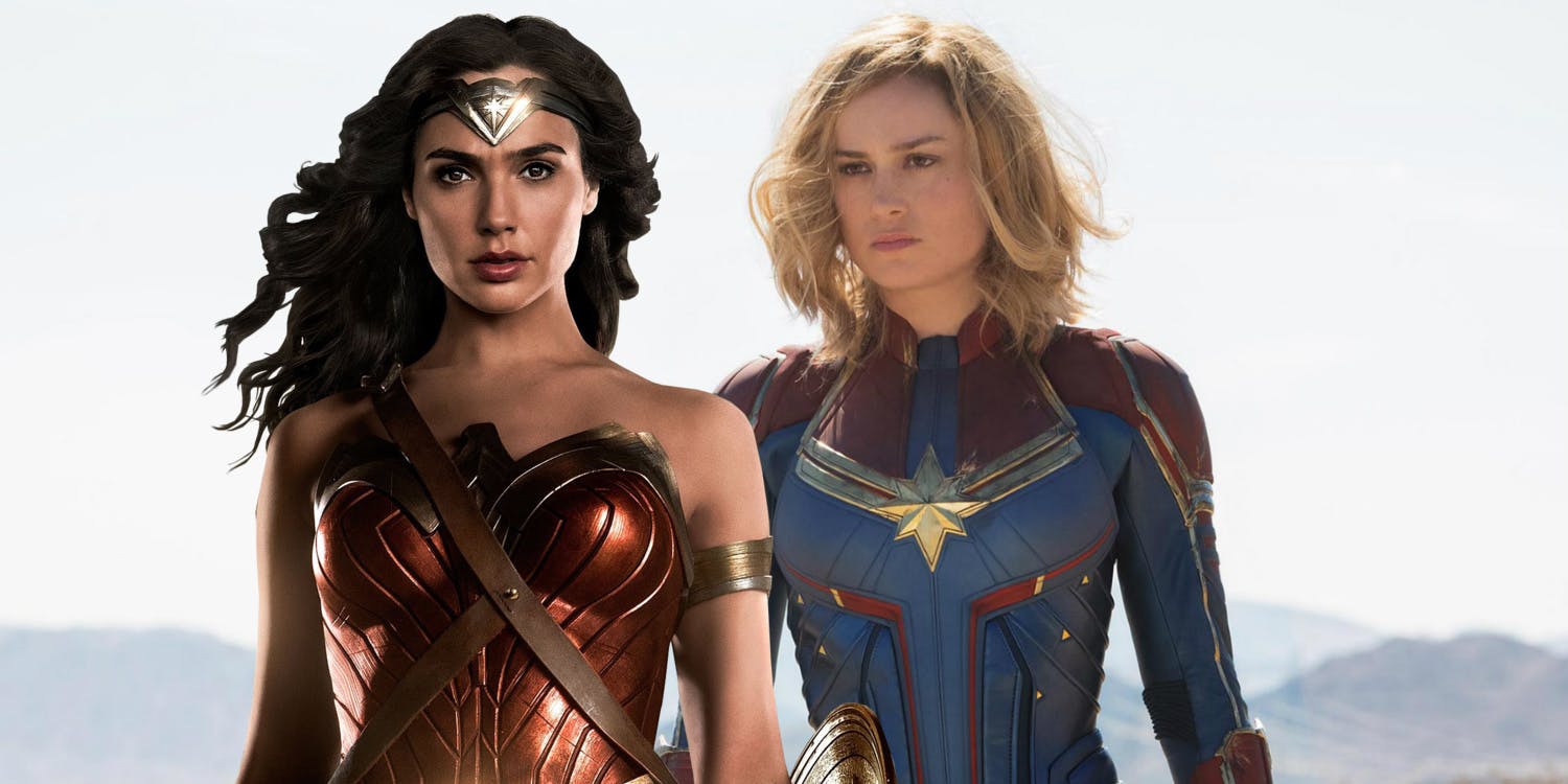 Captain Marvel Brie Larson Wonder Woman