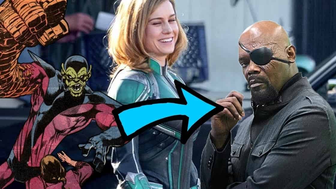 Captain Marvel Nick Fury