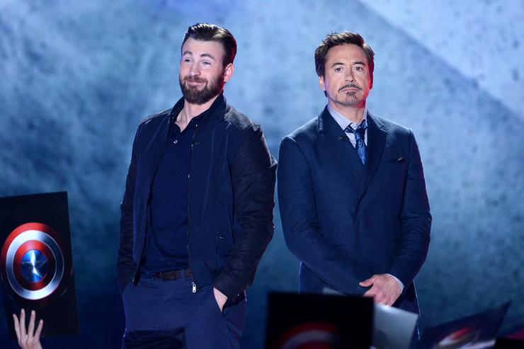 Robert Downey Jr. Chris Evans