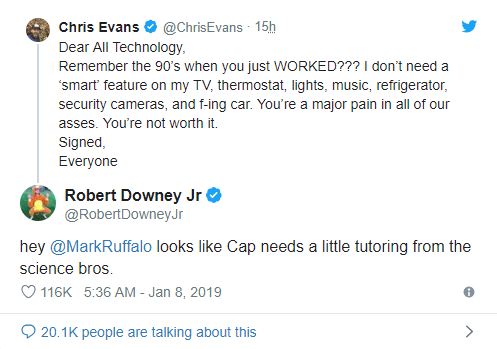Robert Downey Jr. Chris Evans MCU