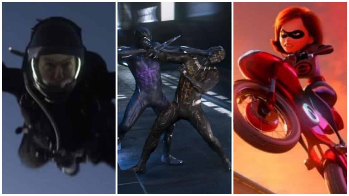 Action Movie Sequences of 2018
