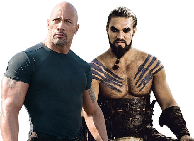 Fast & Furious Aquaman Jason Momoa Dwayne Johsnon The Rock