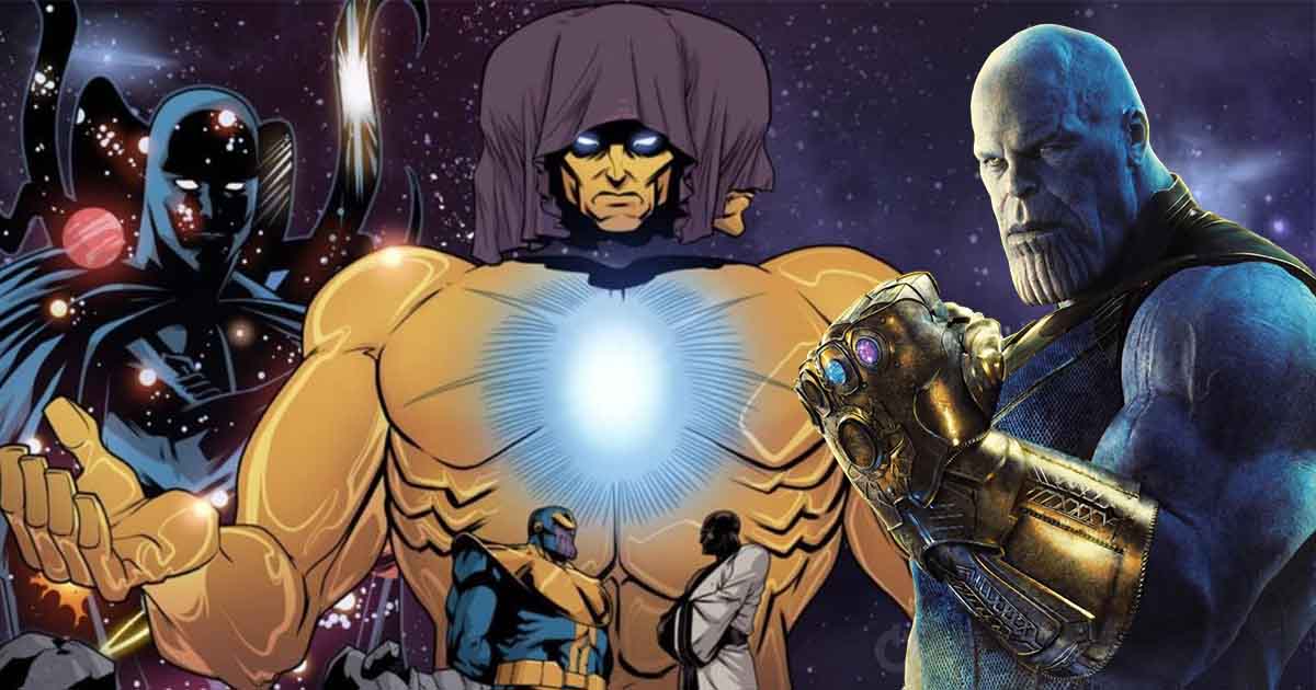 Infinity War Iron Man Thanos