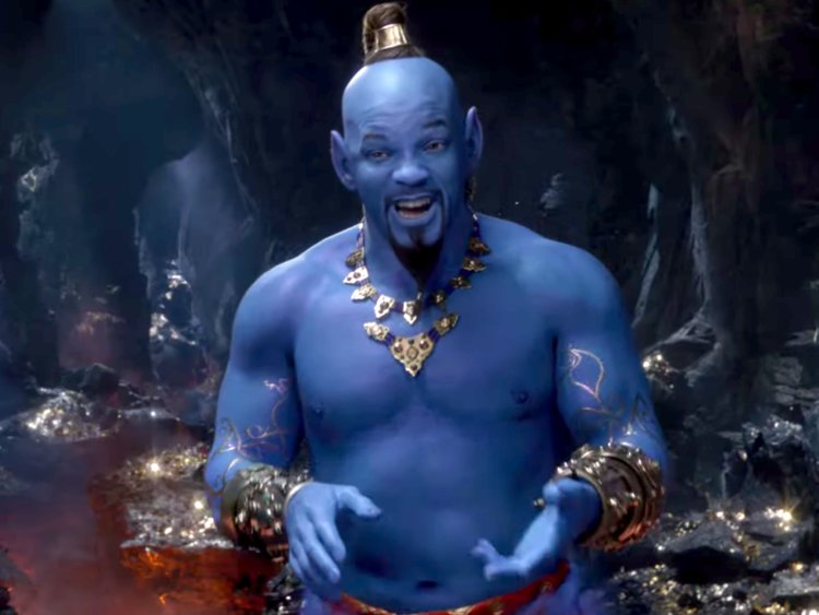 Aladdin Trailer Genie Will Smith