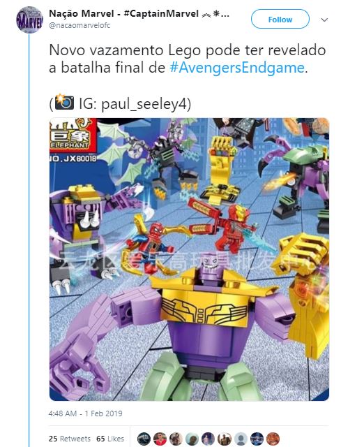 Avengers: Endgame LEGO