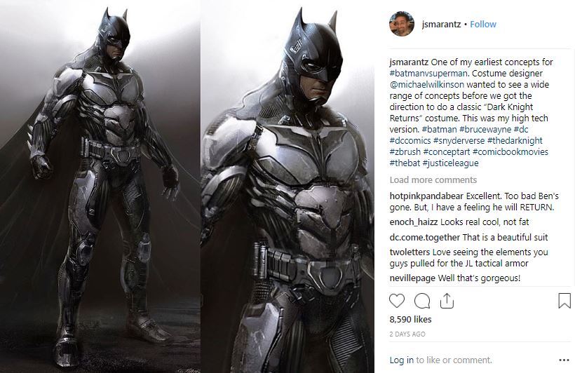 Batman v Superman Concept Art Dark Knight