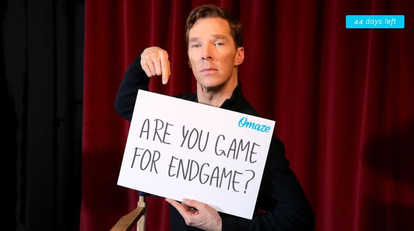 Avengers: Endgame Benedict Cumberbatch Omaze