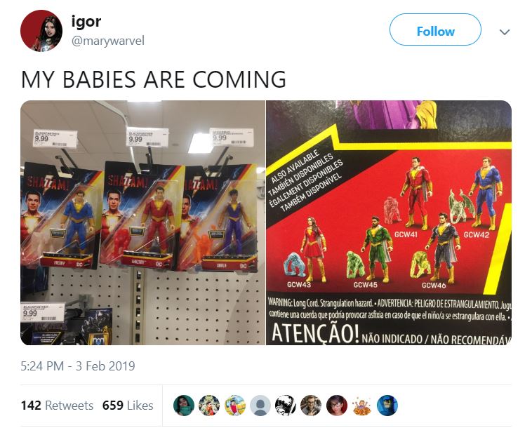 Shazam! Action Figures