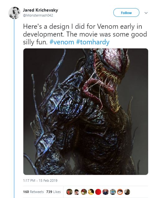 Venom Concept Art