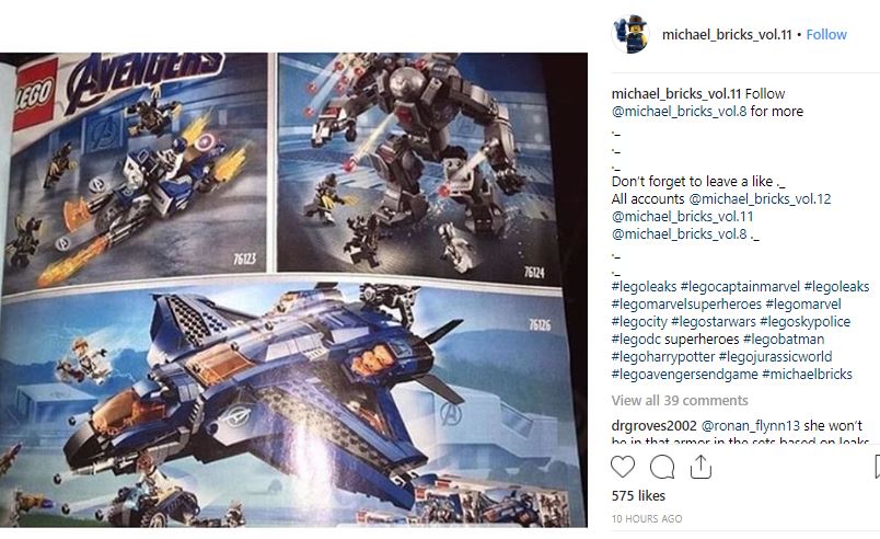 Avengers: Endgame Captain America Quinjet