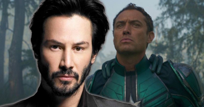 Keanu Reeves Captain Marvel John Wick 3