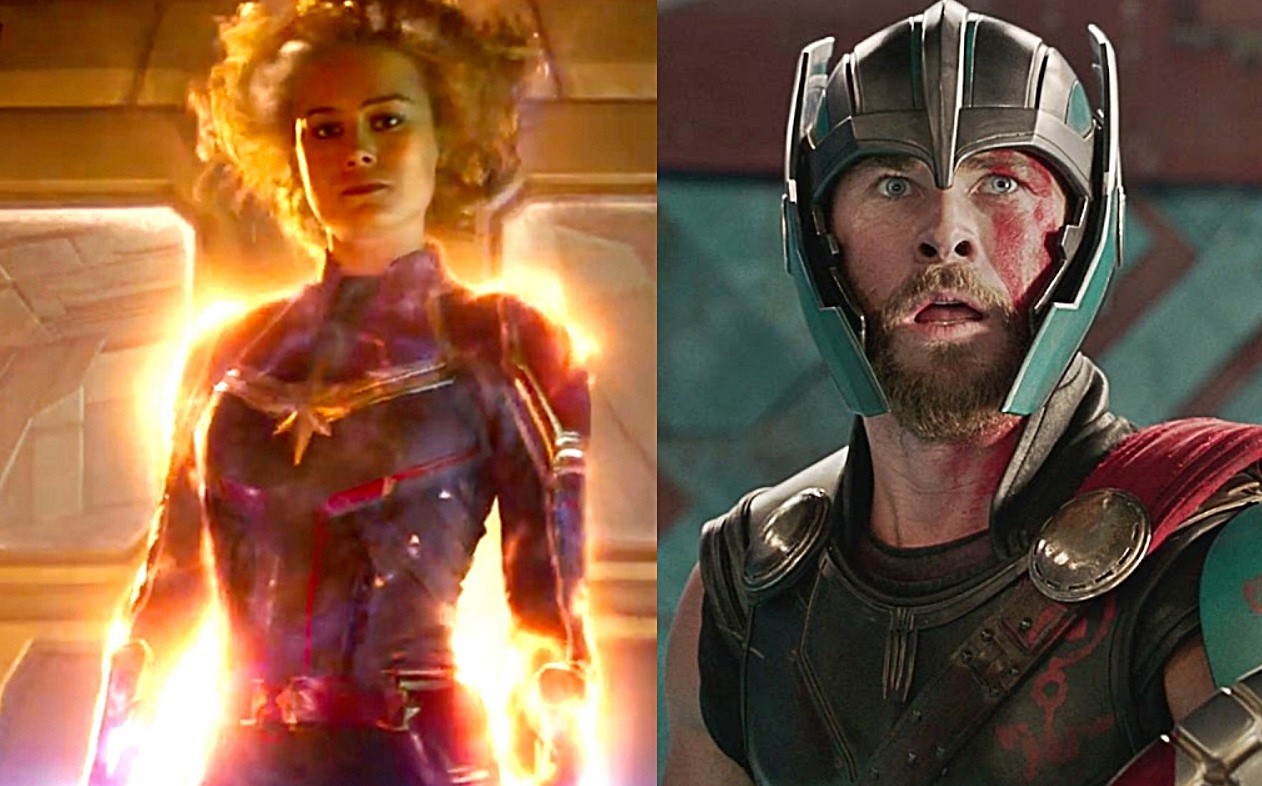 Similarity Between Captain Marvel & Thor: Ragnarok